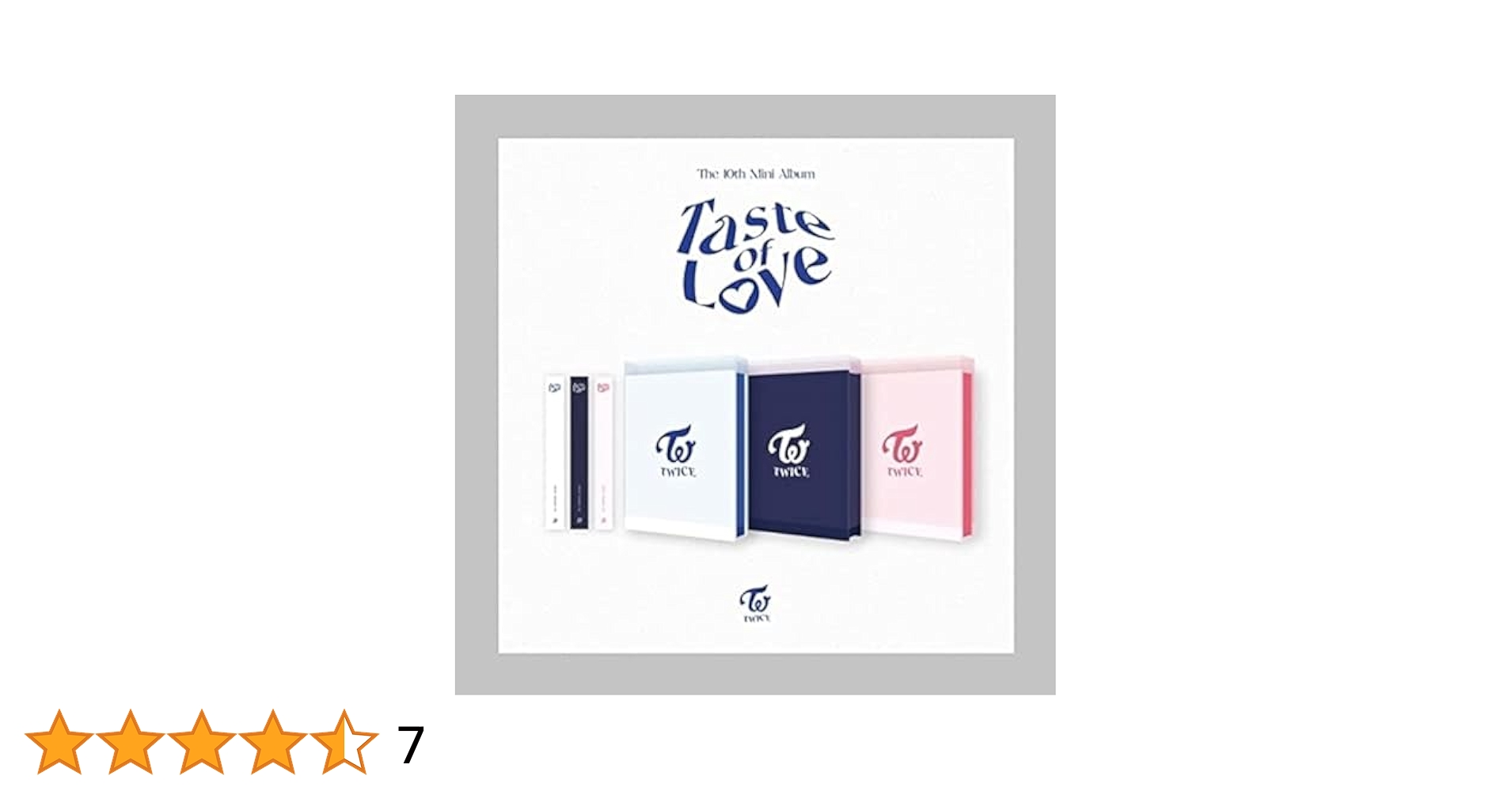 TWICE 10th ミニアルバム TWICE 10th Mini Album - Taste of Love [ Fallen Ver